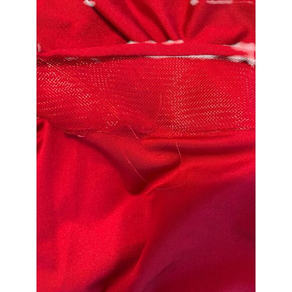 Vaviana Red Strapless Twist Front Satin Maxi Gown Women’s Size 0 - Picture 8 of 8